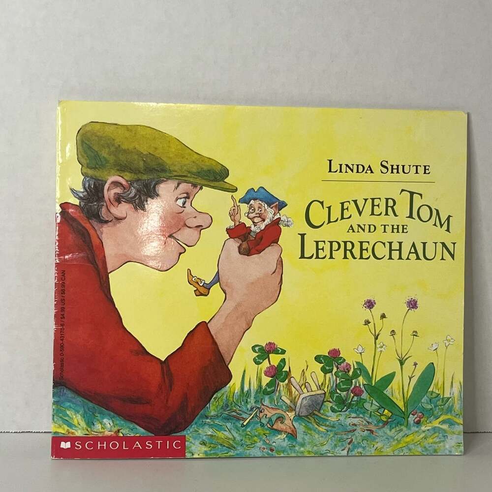 Clever Tom and the Leprechaun by Linda Shute (Scholastic Softcover)